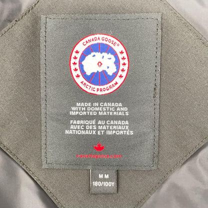 CANADA GOOSE カナダグース 4154M FREESTYLE CREW VEST/フリースタイル クルー ベスト ブラック コットン混 ダウンベスト ベスト