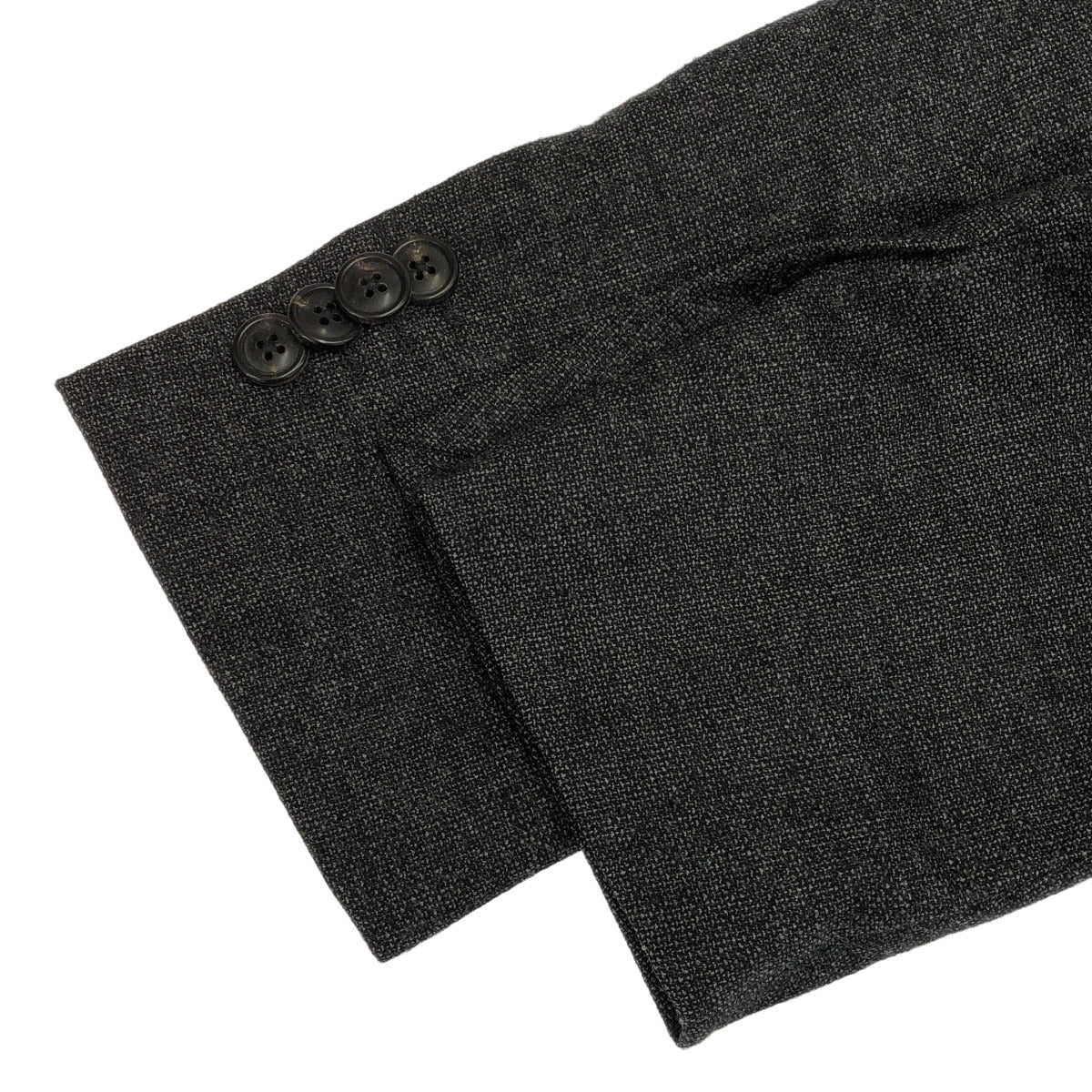 green label relaxing グリーンレーベルリラクシング 3122-127-1352 カノニコ生地 グレー ウール ミルド織無地 2B S/RV ジャケット トップス