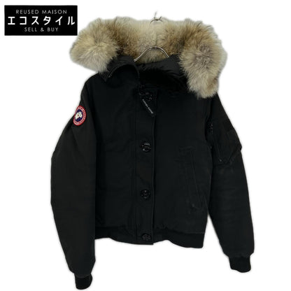 CANADA GOOSE カナダグース 国内正規 7967JL LABRADOR BOMBER/ラブラドールボンバー ブラック コヨーテファーフーデッドダウンジャケット ジャケット