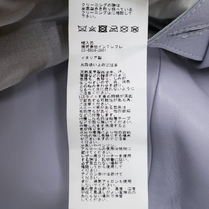 EMMETI エンメティー 【美品/国内正規】B.R.SHOP別注 GABRIELE ガブリエル ナッパリラマット ラムスキン ダブルライダースジャケット ジャケット