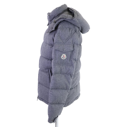 MONCLER モンクレール 【美品】MONTGENEVRE モンジュネーブル ウール フード付ダウンジャケット ジャケット
