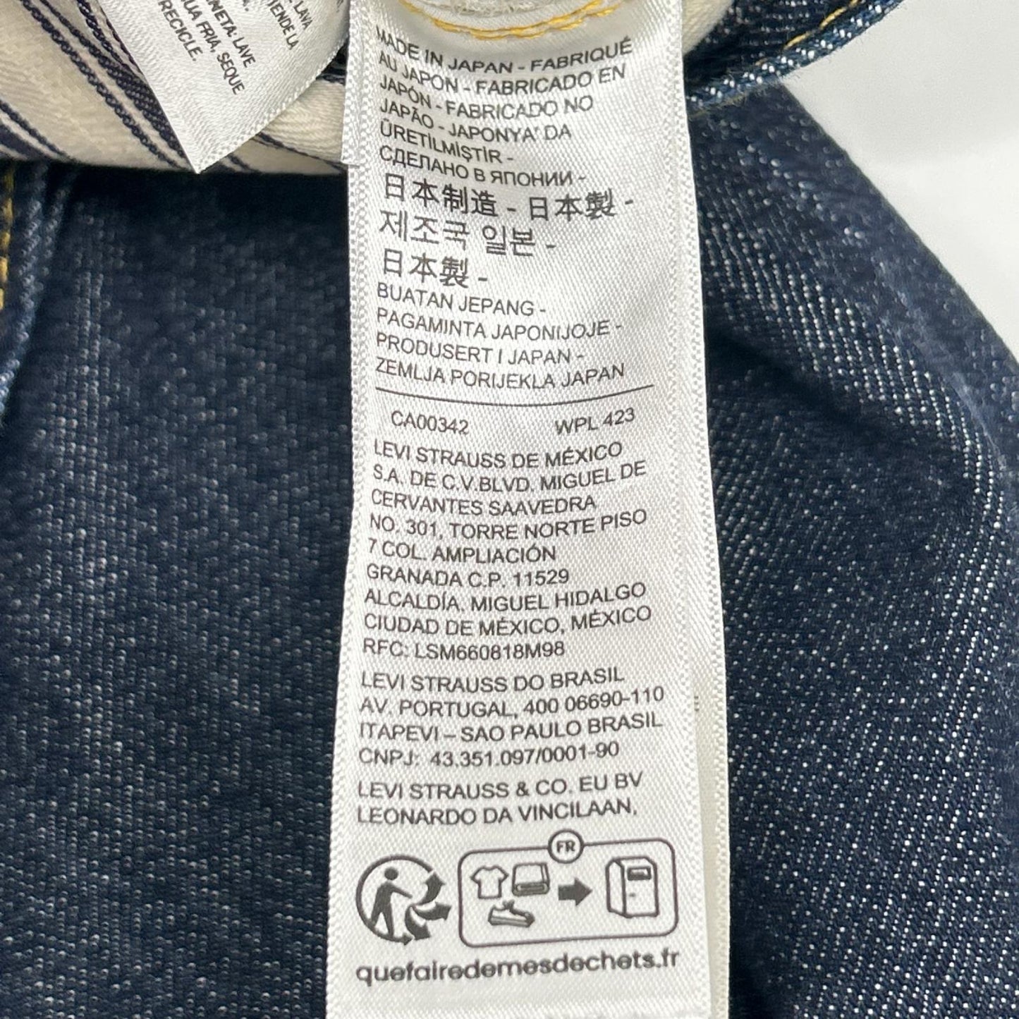 LEVI'S リーバイス 【LVC】PC9-44501-0088 インディゴ S501XX 大戦モデル復刻デニムパンツ ボトムス