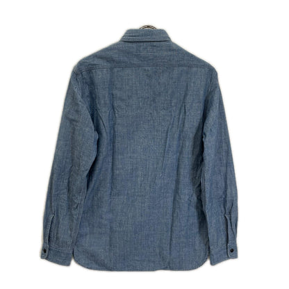 RRL ダブルアールエル インディゴ シャンブレーワークシャツ トップス