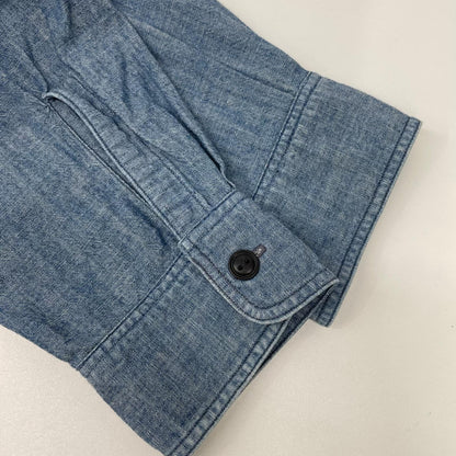 RRL ダブルアールエル インディゴ シャンブレーワークシャツ トップス