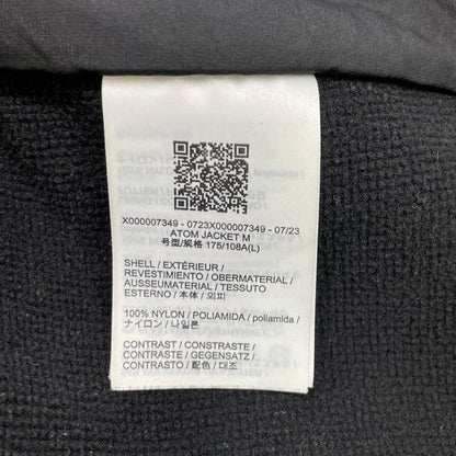 ARC'TERYX アークテリクス X000007349 23年 ブラック ATOM JACKET アトムジャケット ジャケット