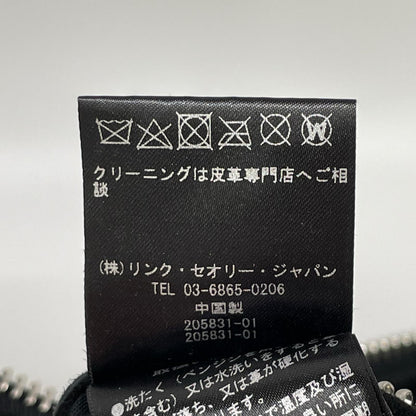 Theory セオリー 02-7305002 ブラック やぎ革 スエードジップアップジャケット ジャケット