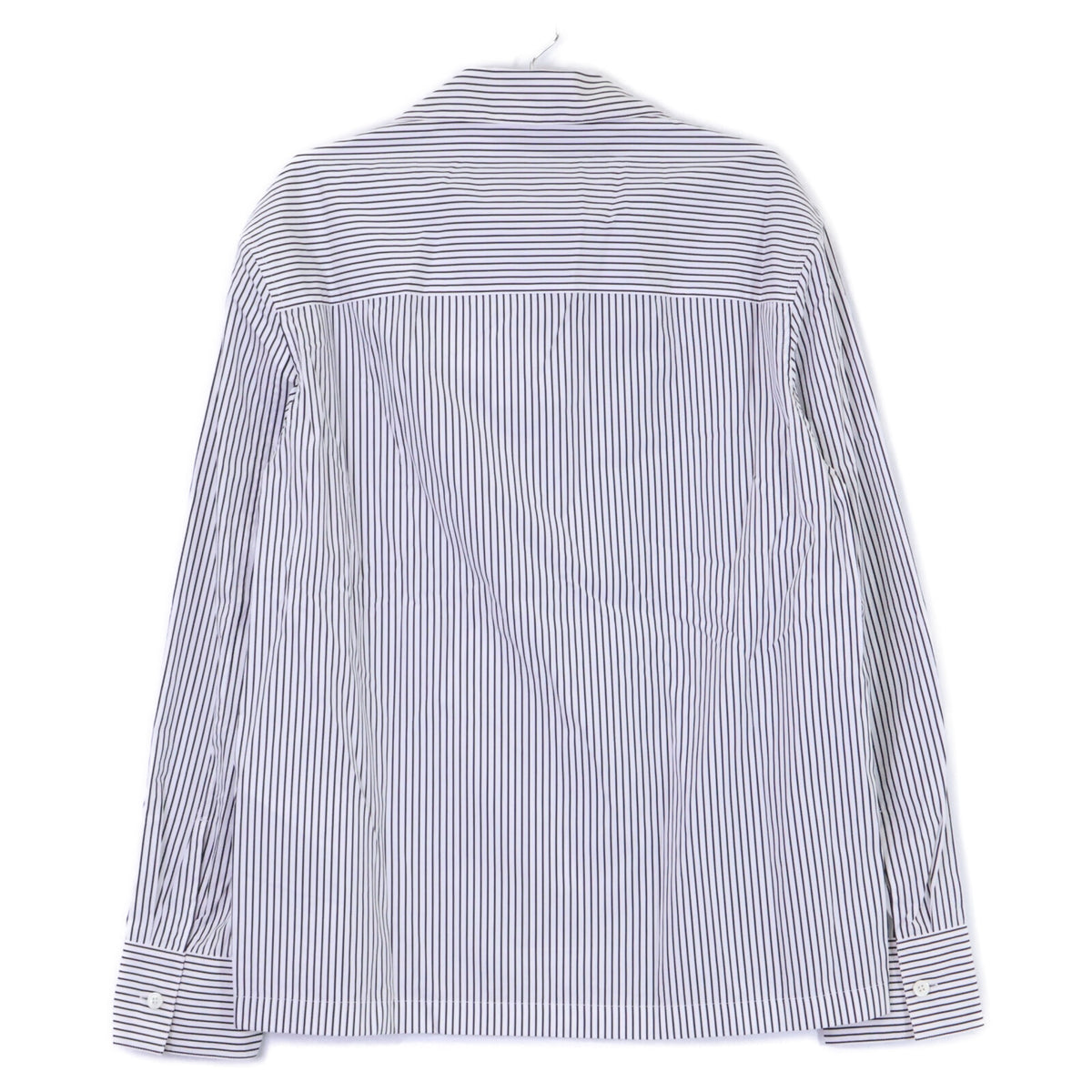 JILSANDER ジルサンダー 【新品同様/国内正規/26年製】J22DL0359 Lightweight Cotton Shirt ストライプ オープンカラー 長袖シャツ トップス