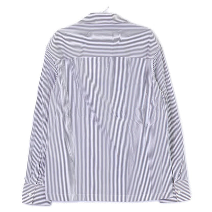 JILSANDER ジルサンダー 【新品同様/国内正規/26年製】J22DL0359 Lightweight Cotton Shirt ストライプ オープンカラー 長袖シャツ トップス