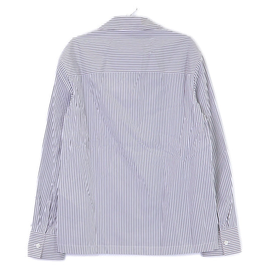 JILSANDER ジルサンダー 【新品同様/国内正規/26年製】J22DL0359 Lightweight Cotton Shirt ストライプ オープンカラー 長袖シャツ トップス