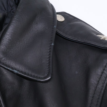 schott ショット 中田商店別 613NS サボテンタグ復刻 ステアハイド ワンスター ダブルライダースジャケット ジャケット