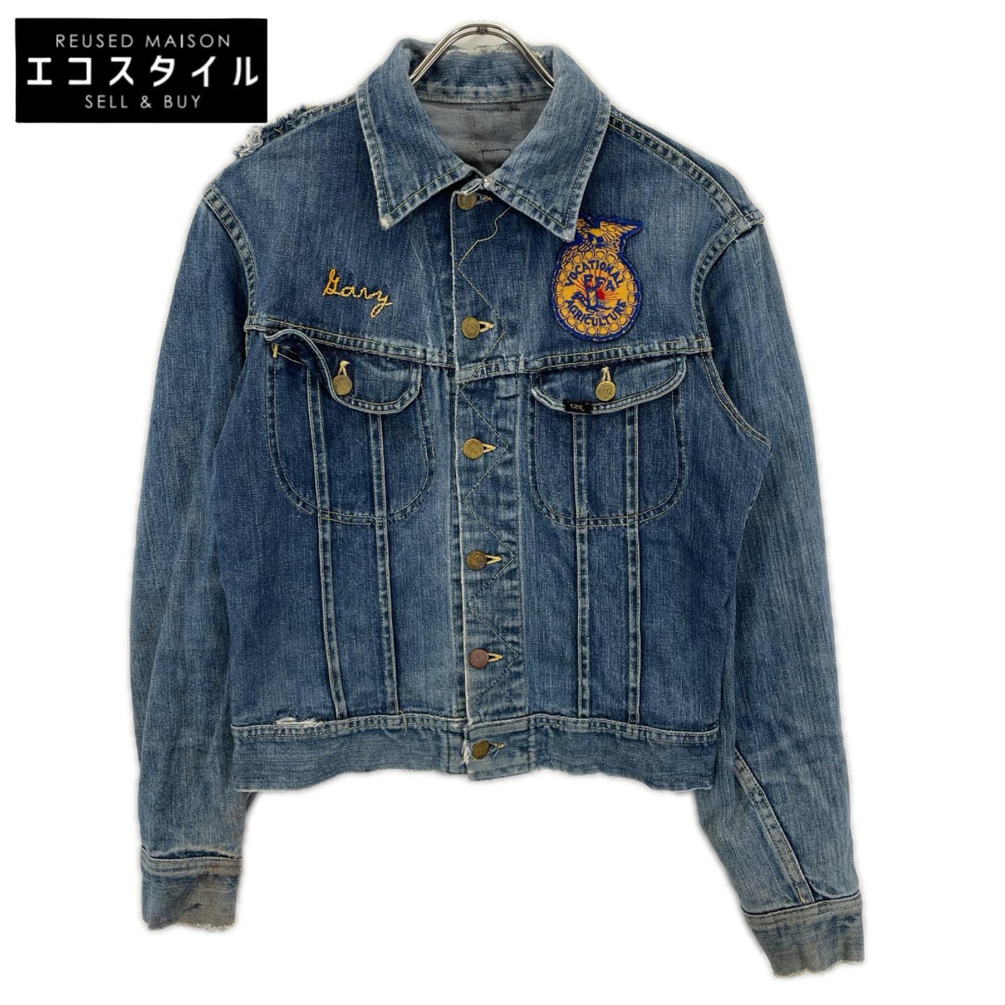 Lee リー 60~70's インディゴ 101-J FFAパッチ デニムジャケット ジャケット