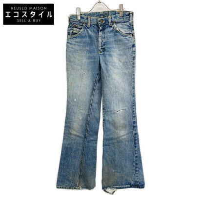 Lee リー 70~80's インディゴ 42TALONジッパー フレアデニムパンツ ボトムス