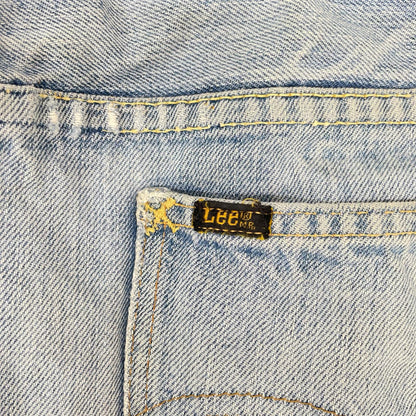 Lee リー 70~80's インディゴ 42TALONジッパー フレアデニムパンツ ボトムス