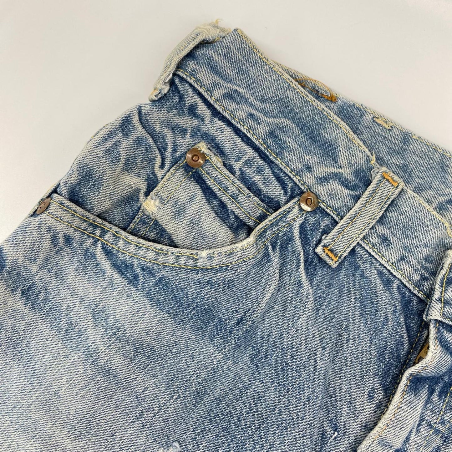 Lee リー 70~80's インディゴ 42TALONジッパー フレアデニムパンツ ボトムス
