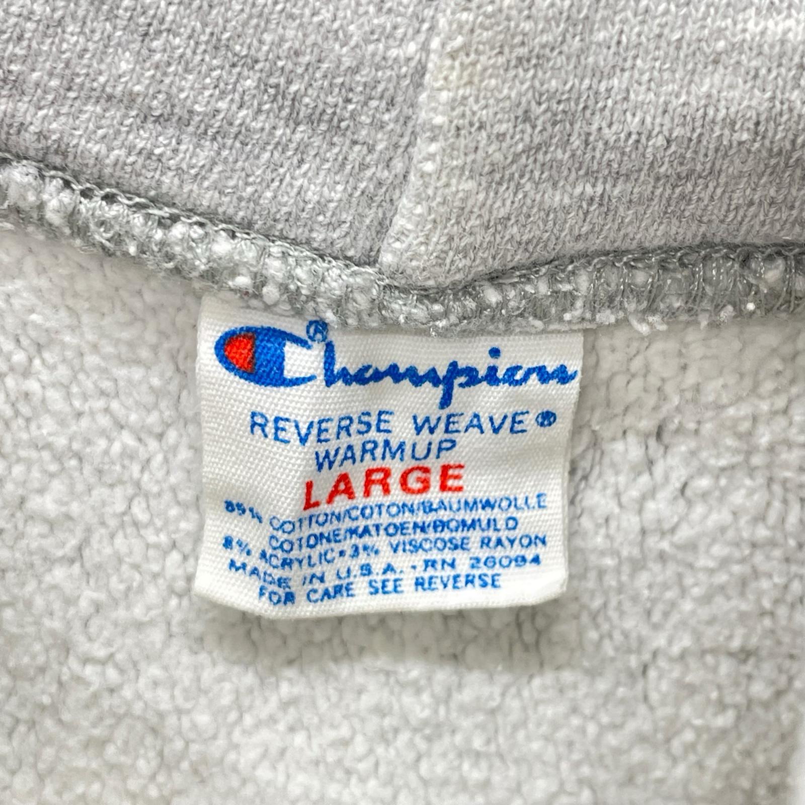 Champion チャンピオン 80's USA製 RUTGERS リバースウィーブスウェットパーカー トップス