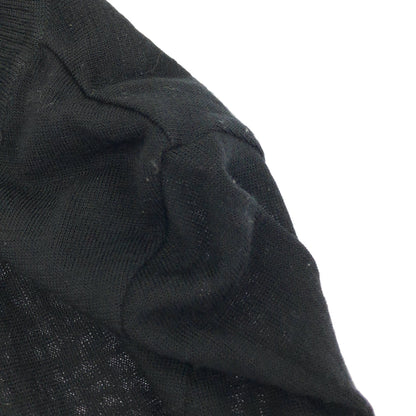 LIMI feu リミフゥ ブラック ハイネック サイドボタンダウンデザイン ニットトップス トップス