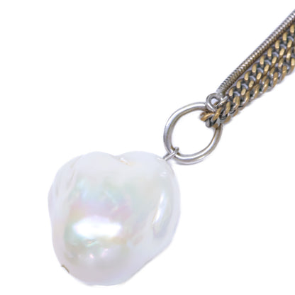 Lautashi ラウタシー la_1005-22 バロックパール ロングチェーン ネックレス