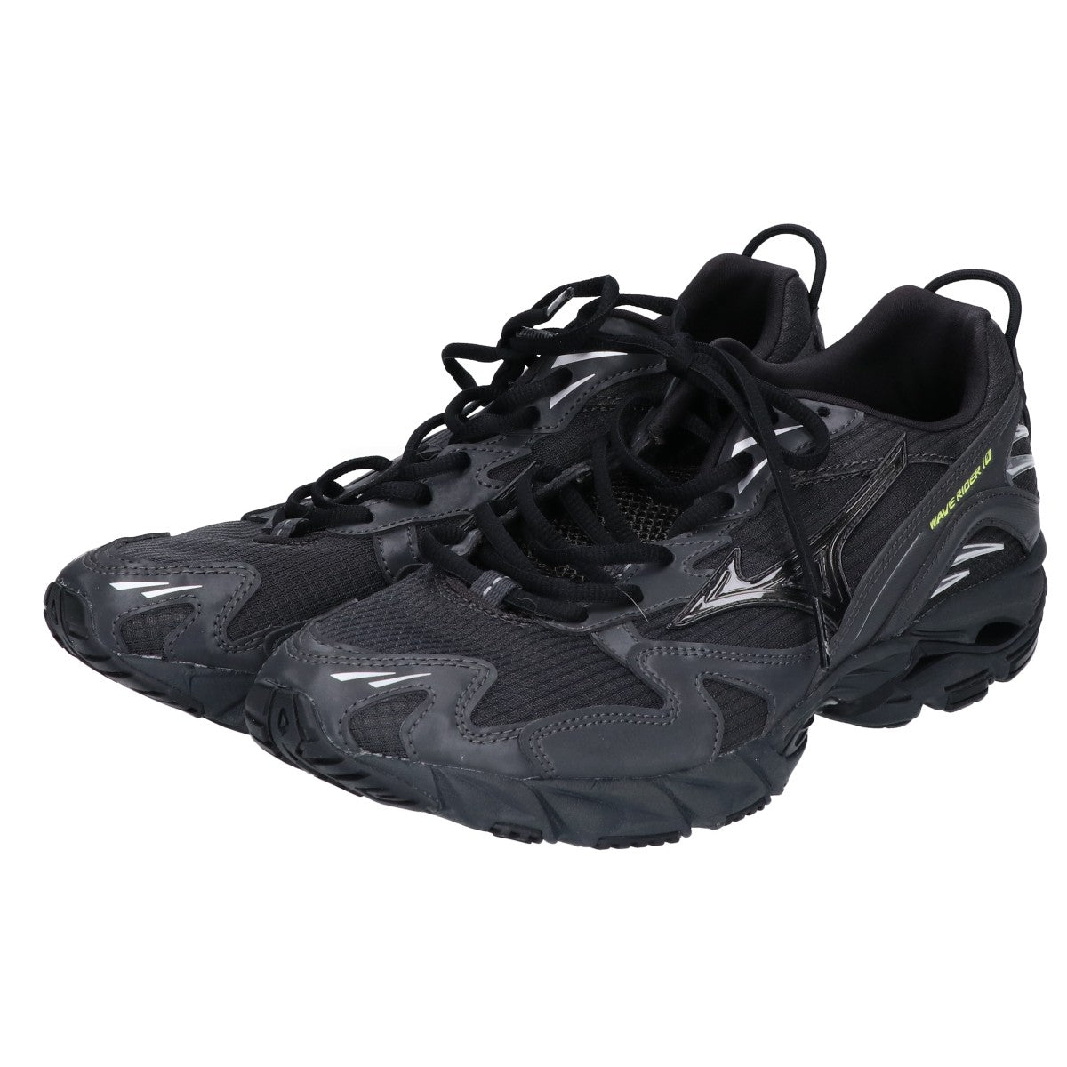 MIZUNO ミズノ x emmi 美品 D1GD252501 WAVE RIDER 10 スニーカー シューズ