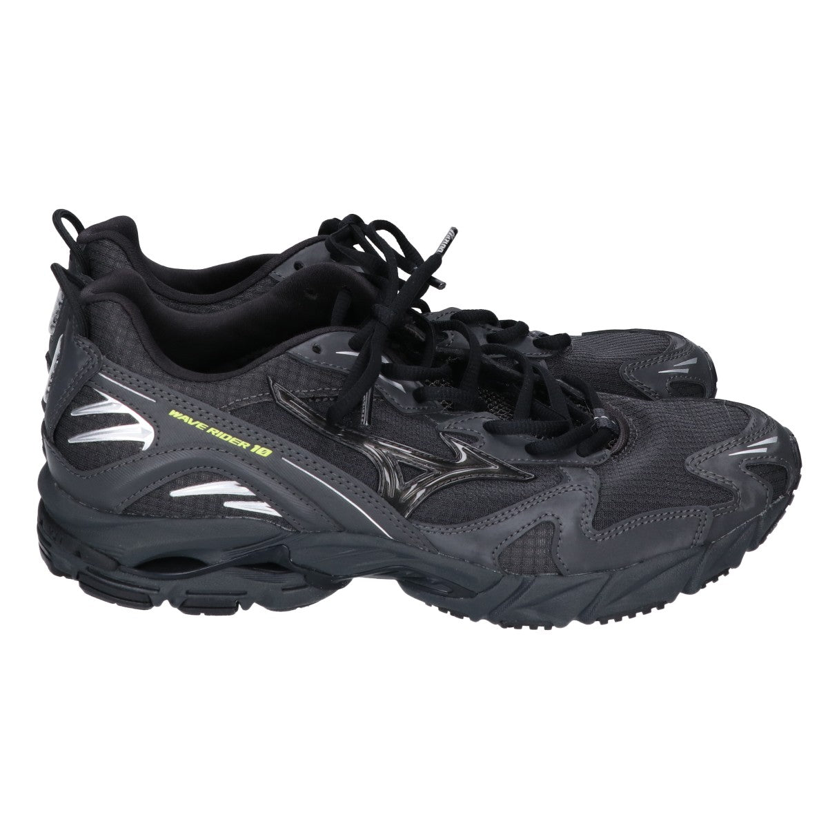 MIZUNO ミズノ x emmi 美品 D1GD252501 WAVE RIDER 10 スニーカー シューズ