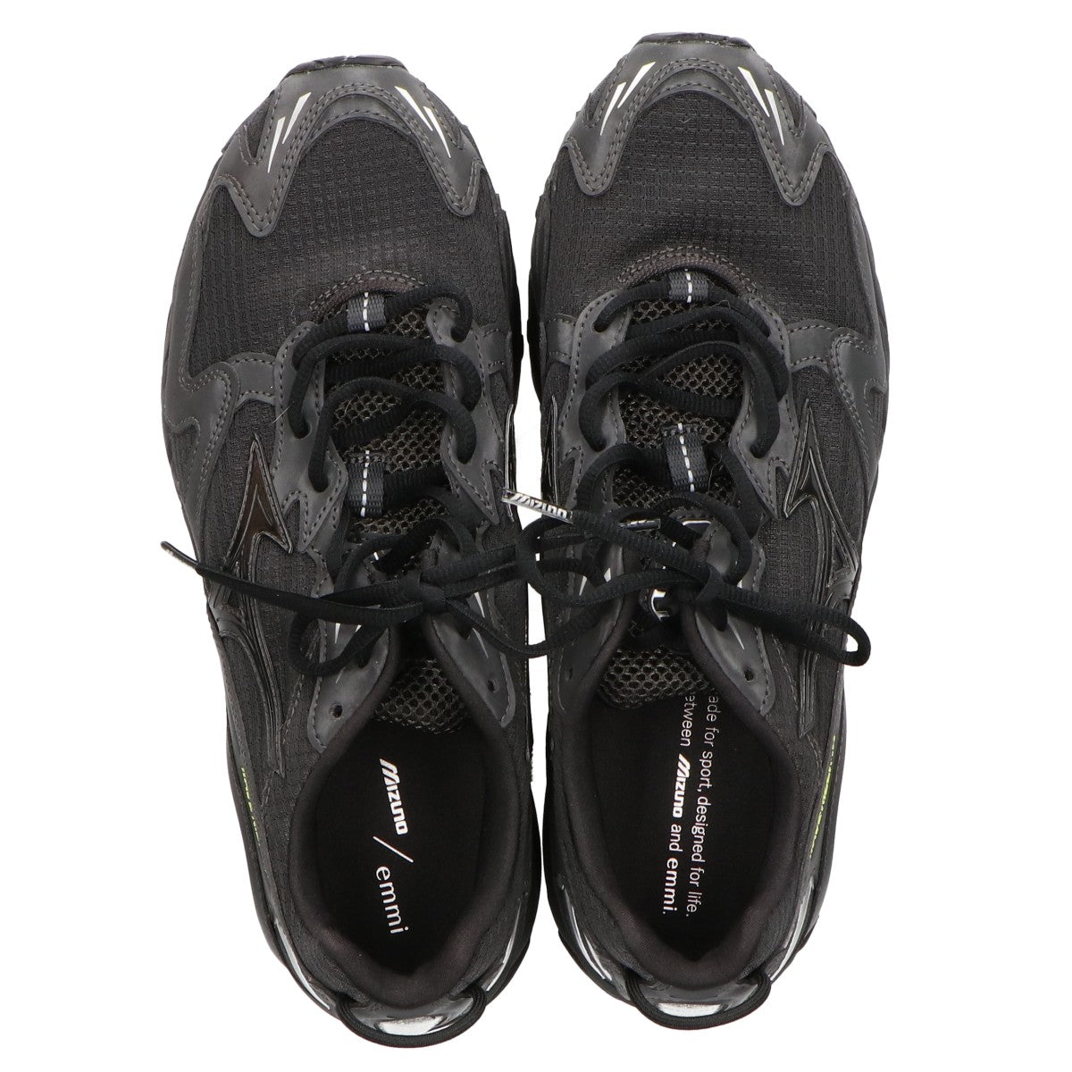 MIZUNO ミズノ x emmi 美品 D1GD252501 WAVE RIDER 10 スニーカー シューズ