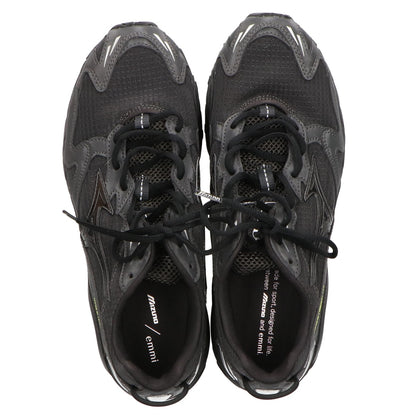 MIZUNO ミズノ x emmi 美品 D1GD252501 WAVE RIDER 10 スニーカー シューズ