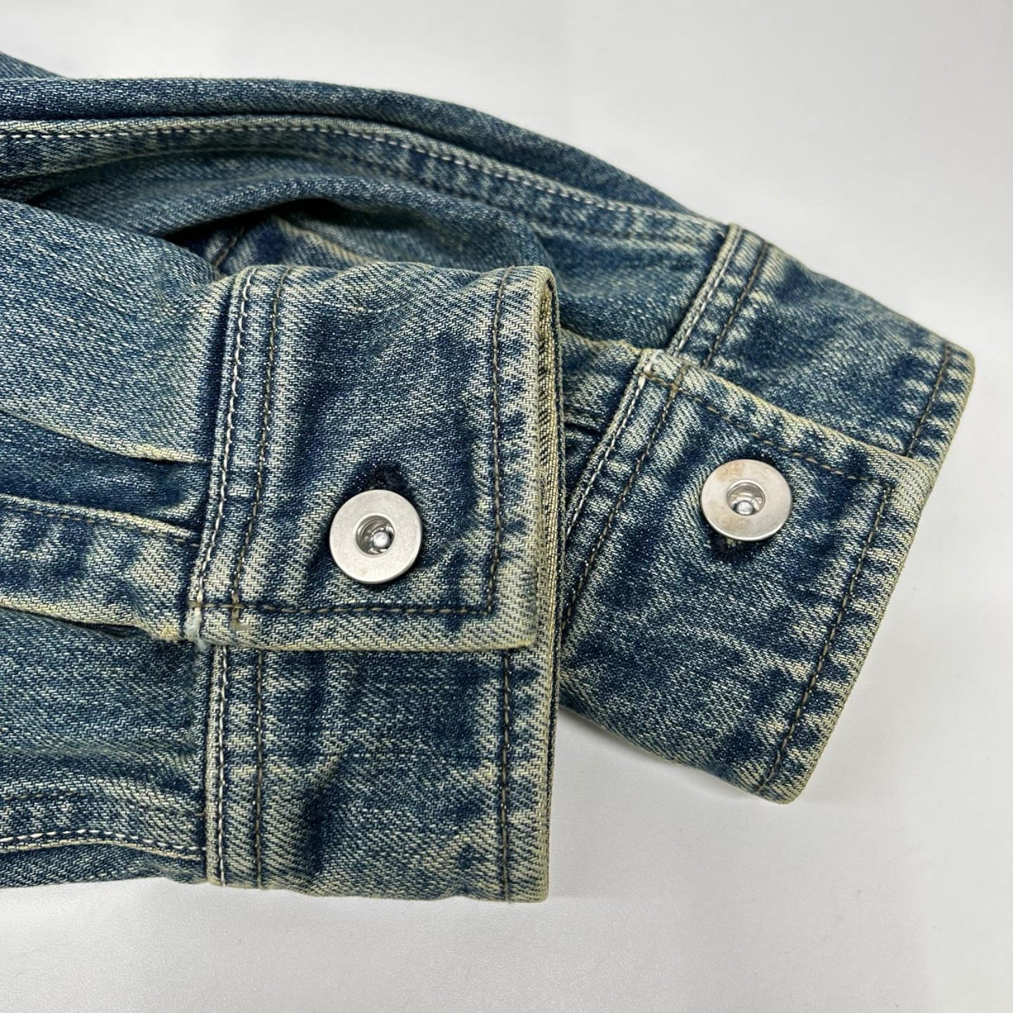 JIL SANDER+ ジルサンダープラス 25年製 J40DL0160 ロゴパッチ デニムオーバーシャツ/ジャケット ジャケット