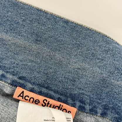 ACNE STUDIOS アクネ ストゥディオズ FN-WN-OUTW000514 リラックスクロップドフィット デニムジャケット ジャケット