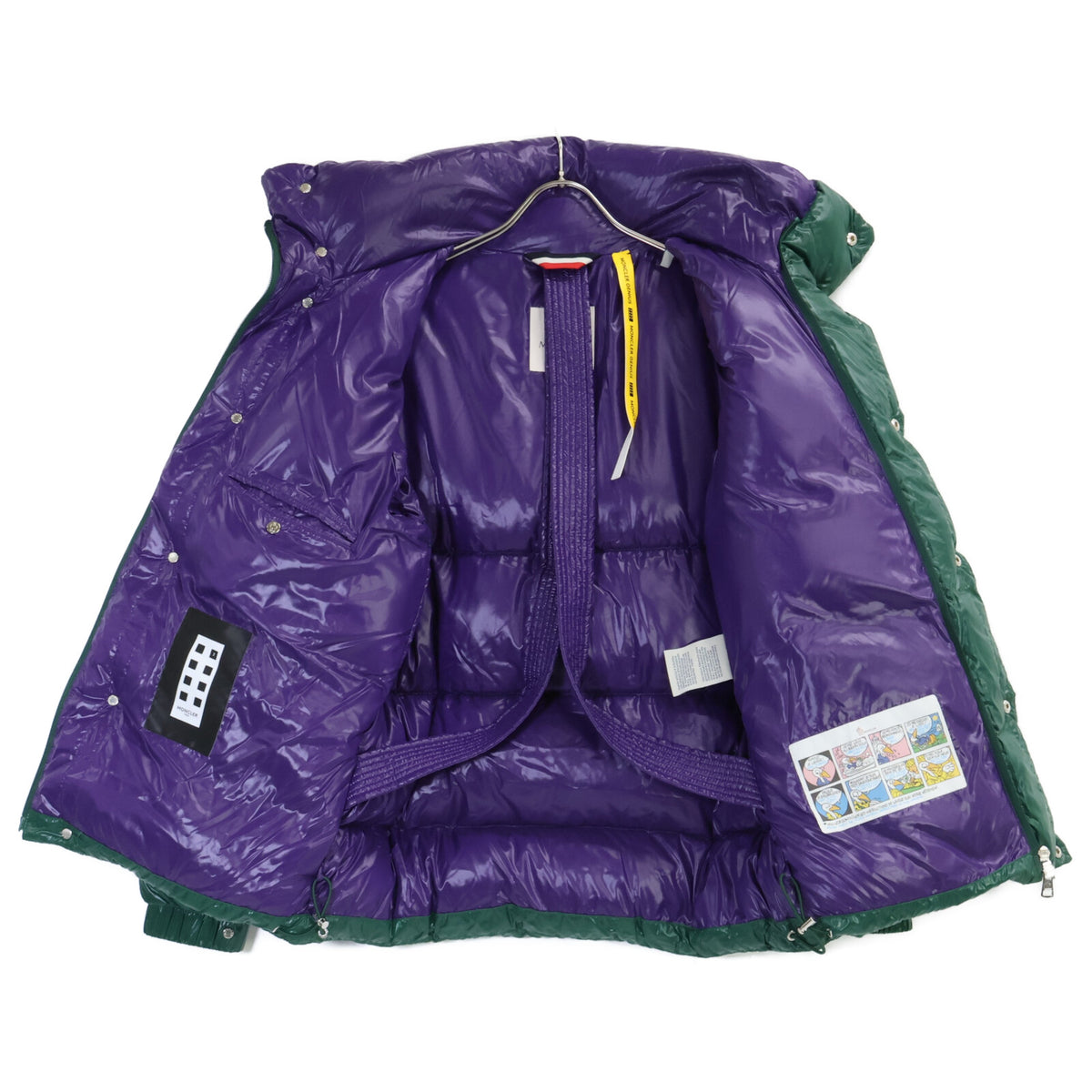 MONCLER モンクレール GENIUS 2 ジーニアス2ｘMoncler 1952【美品】DERVAX ビッグロゴワッペン ダウンジャケット ジャケット