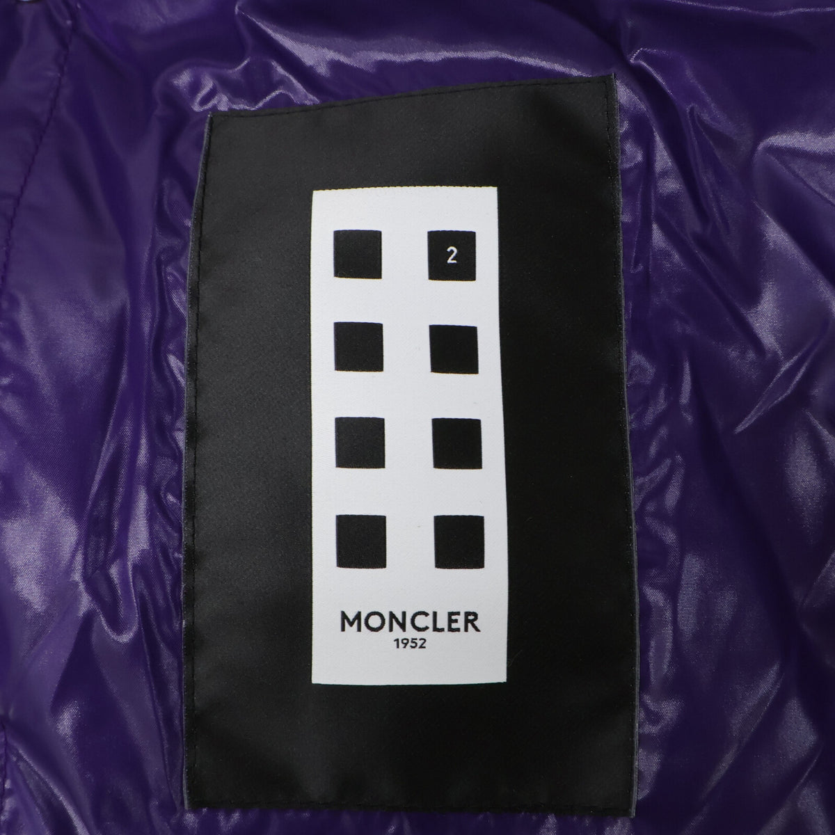 MONCLER モンクレール GENIUS 2 ジーニアス2ｘMoncler 1952【美品】DERVAX ビッグロゴワッペン ダウンジャケット ジャケット
