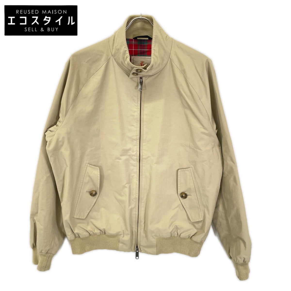 BARACUTA バラクータ 1801002 カーキベージュ 英国製 G9 スウィングトップ ハリントンジャケット ジャケット