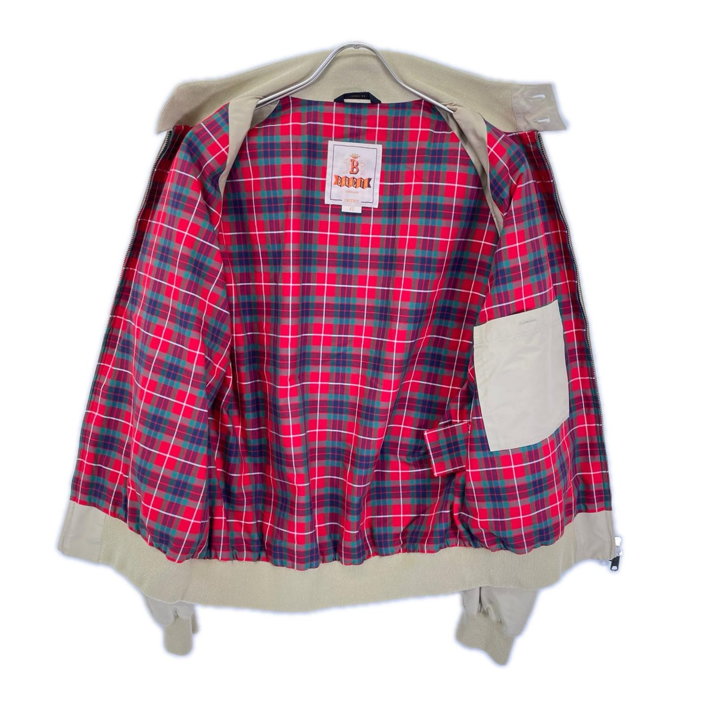 BARACUTA バラクータ 1801002 カーキベージュ 英国製 G9 スウィングトップ ハリントンジャケット ジャケット