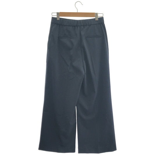 theory luxe セオリーリュクス 25SS ネイビー Sycamore 2 Kimie Pant ワイドパンツ ボトムス