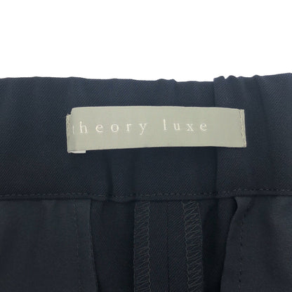 theory luxe セオリーリュクス 25SS ネイビー Sycamore 2 Kimie Pant ワイドパンツ ボトムス