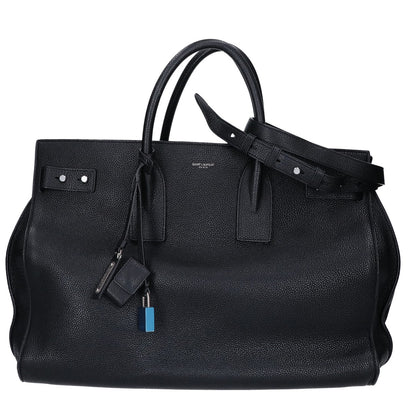 SAINT LAURENT PARIS サンローランパリ 478167 グレインレザー Sac De Jour Souple Large/サック・ド・ジュール スープル ラージ 2WAYトートバッグ ハンドバッグ