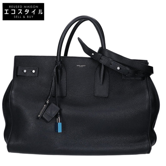SAINT LAURENT PARIS サンローランパリ 478167 グレインレザー Sac De Jour Souple Large/サック・ド・ジュール スープル ラージ 2WAYトートバッグ ハンドバッグ