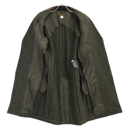 RRL ダブルアールエル 【美品/国内正規/23AW】782914168001 限定コレクション ベルベットカラー プラッド シェットランド ウール ツイル コート