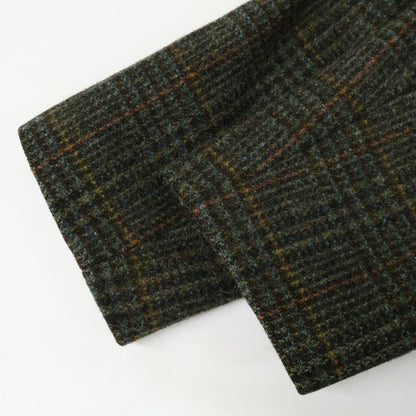 RRL ダブルアールエル 【美品/国内正規/23AW】782914168001 限定コレクション ベルベットカラー プラッド シェットランド ウール ツイル コート