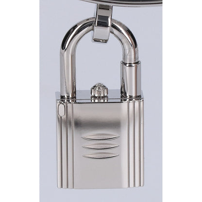 HERMES エルメス 新品同様 KE4.110b ケリーウォッチ スパークリングホワイトラッカー文字盤 SS クオーツ 腕時計