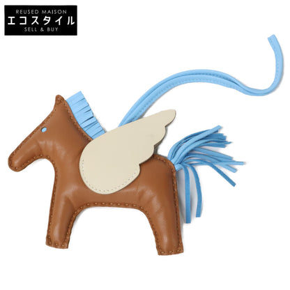HERMES エルメス 美品 K刻 アニョーミロ/スイフト ロデオペガサスMM バッグチャーム チャーム