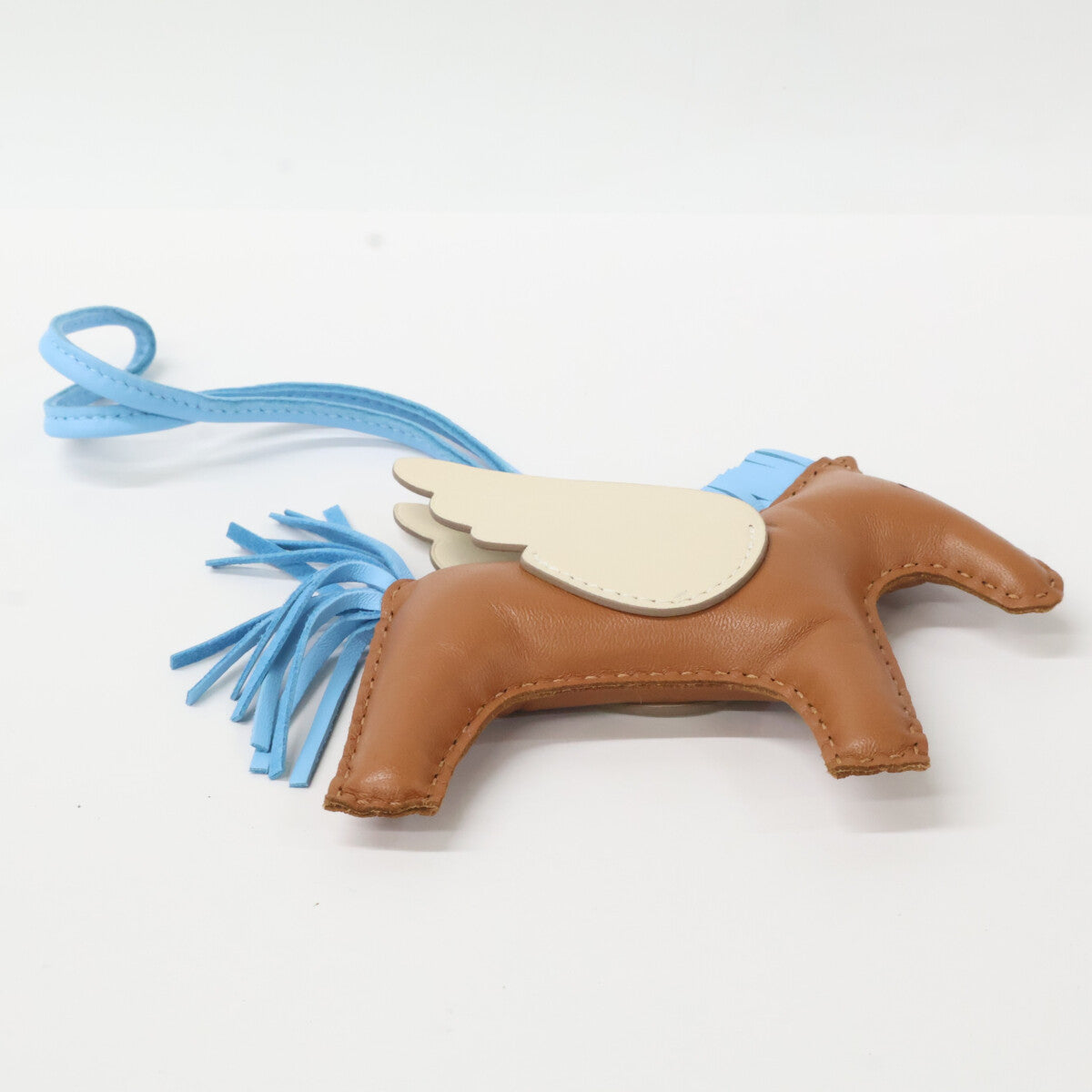 HERMES エルメス 美品 K刻 アニョーミロ/スイフト ロデオペガサスMM バッグチャーム チャーム