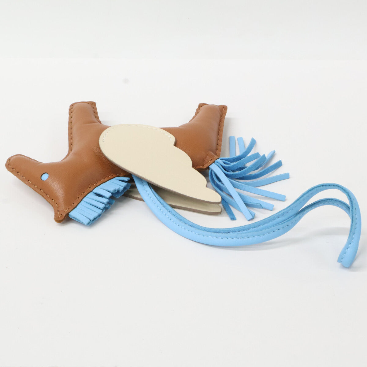 HERMES エルメス 美品 K刻 アニョーミロ/スイフト ロデオペガサスMM バッグチャーム チャーム