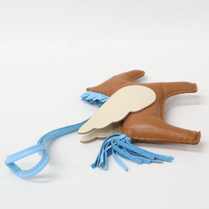 HERMES エルメス 美品 K刻 アニョーミロ/スイフト ロデオペガサスMM バッグチャーム チャーム