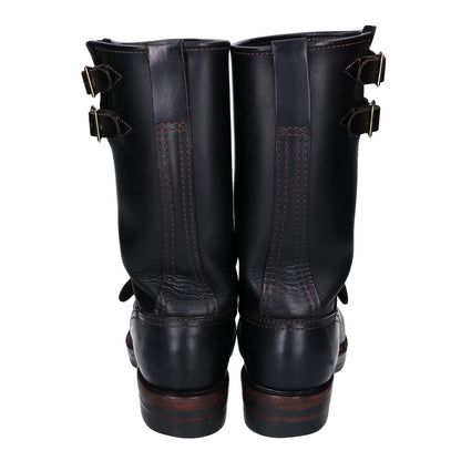 WESCO ウエスコ BT7700430 ブラック CUSTOM BOSS/カスタムボス ダブルストラップ オレンジステッチ ダブルレザーミッドソール シューズ
