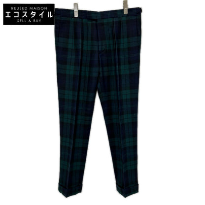 BERNARD ZINS ベルナールザンス 【BEAMS F 別注】21-23-0693-727 ブラックウォッチ BERNARD ZINS スラックスパンツ ボトムス