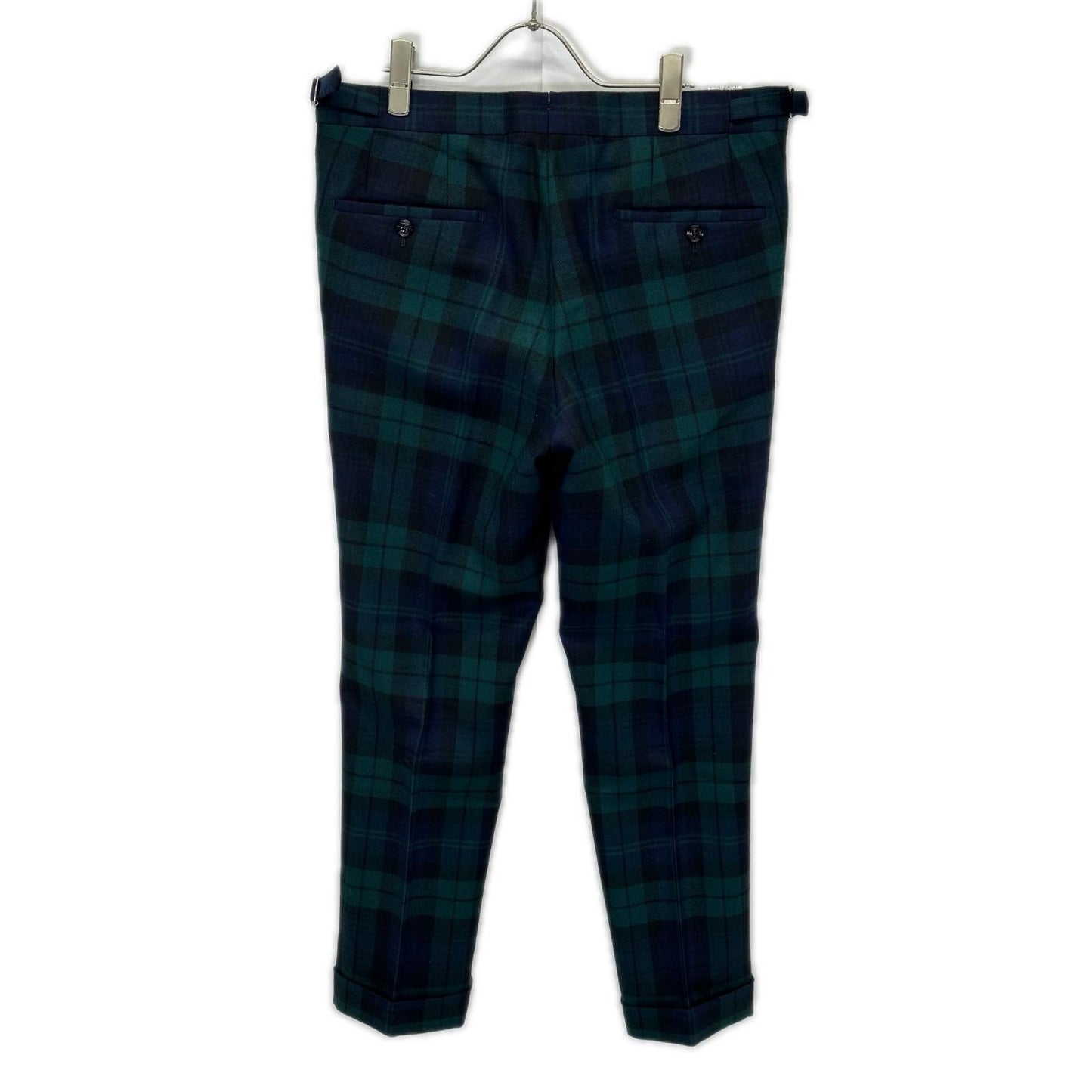 BERNARD ZINS ベルナールザンス 【BEAMS F 別注】21-23-0693-727 ブラックウォッチ BERNARD ZINS スラックスパンツ ボトムス