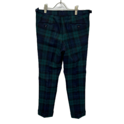 BERNARD ZINS ベルナールザンス 【BEAMS F 別注】21-23-0693-727 ブラックウォッチ BERNARD ZINS スラックスパンツ ボトムス