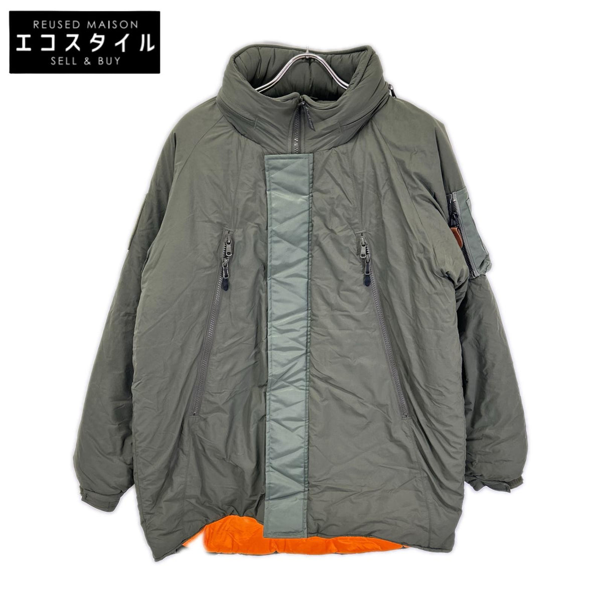 WILD THINGS ワイルドシングス 【×AVIREX】WT21214AX1 カーキ HAPPY JACKET ハッピージャケット 中綿ジャケット ジャケット