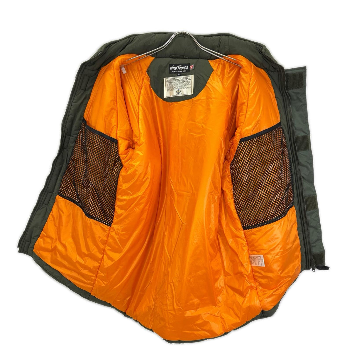 WILD THINGS ワイルドシングス 【×AVIREX】WT21214AX1 カーキ HAPPY JACKET ハッピージャケット 中綿ジャケット ジャケット