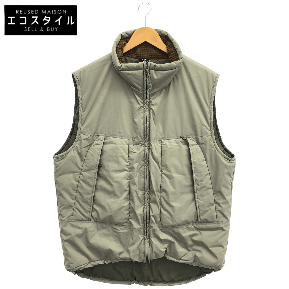 WAIPER ワイパー WP1037 アーバングレー PCU LEVEL7A PRIMALOFT ベスト EPIC トップス