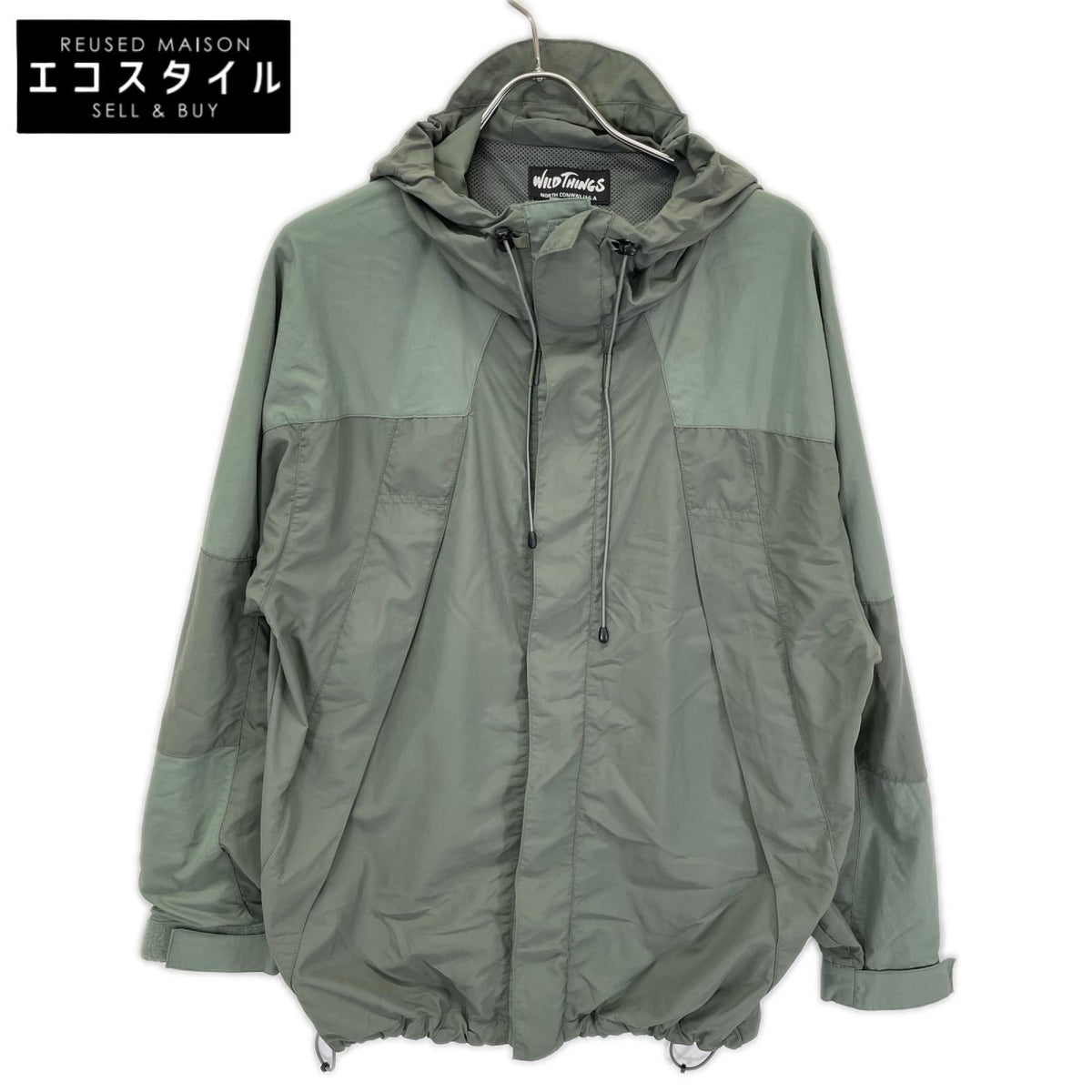 WILD THINGS ワイルドシングス WT24315AD-BBM カーキ Massif Jacket マシフジャケット トップス